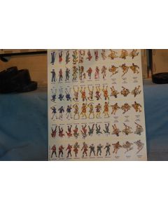 War & Other Games Martian Etc. Card Roll Play Characters [33] ( Full Colour ) 