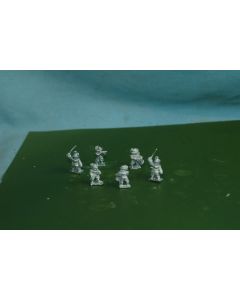 War Games 15mm Essex Miniatures English Civil War Foot Commanders (6)