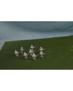 War Games 15mm Essex Miniatures English Civil War Roundhead Musketeers (8)