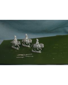 War Games 30mm Napolionic Cavalry On Horseback Shako Hats ( 3 )