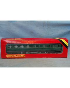 Hornby R432 SR Coach  Brake 3rd  Green 1405  ( New In  Box ) 
